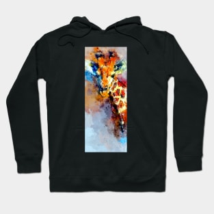 Watercolor Giraffe Hoodie